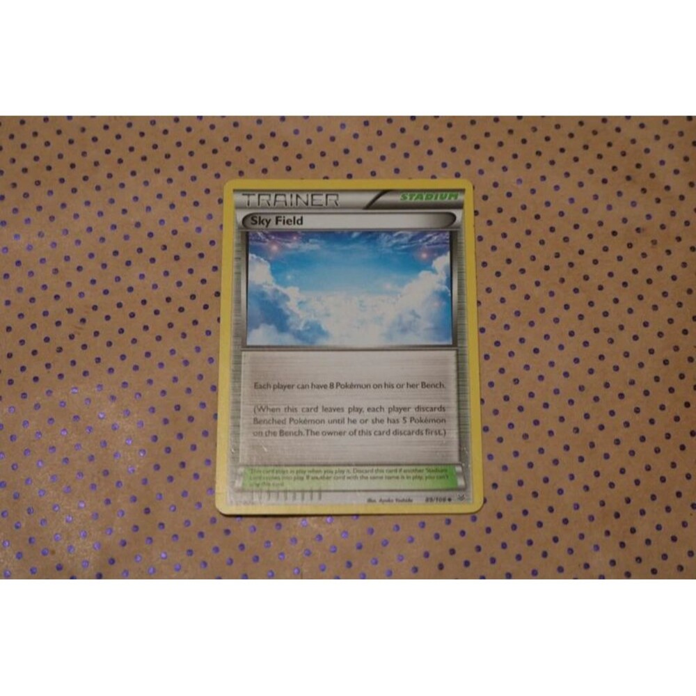 Sky Field 89/108 Pokemon Card (2015)